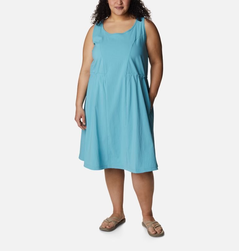 Rochie Columbia On The Go Dama Turcoaz | Plus Size JTAMZ7190